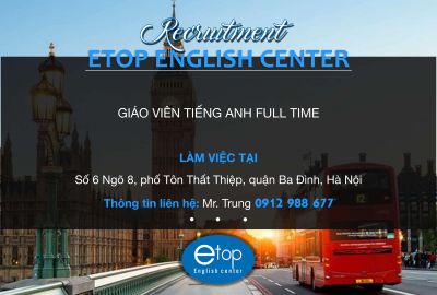 TUYỂN DỤNG GIÁO VIÊN